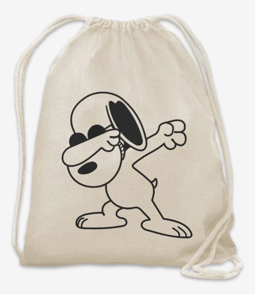 Mochila Blanco de Snoopy Style 