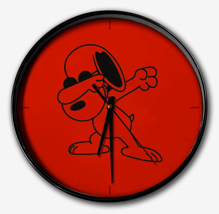 Reloj Rojo de Snoopy Style 