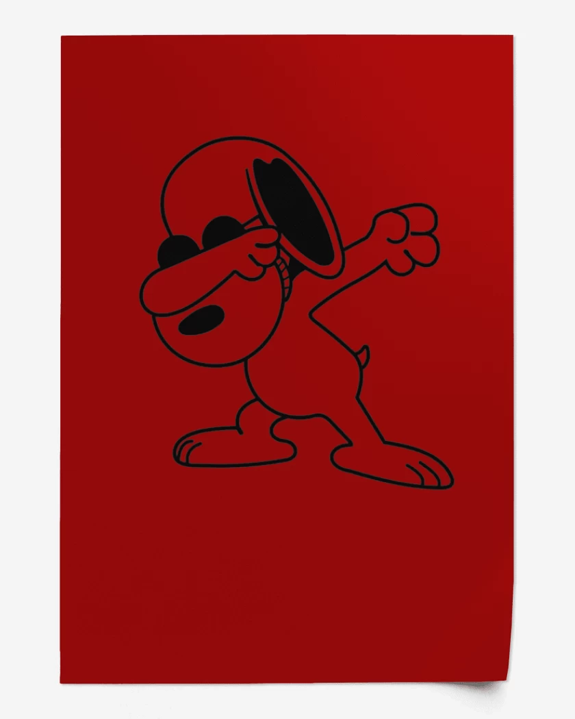 Print Snoopy Style 