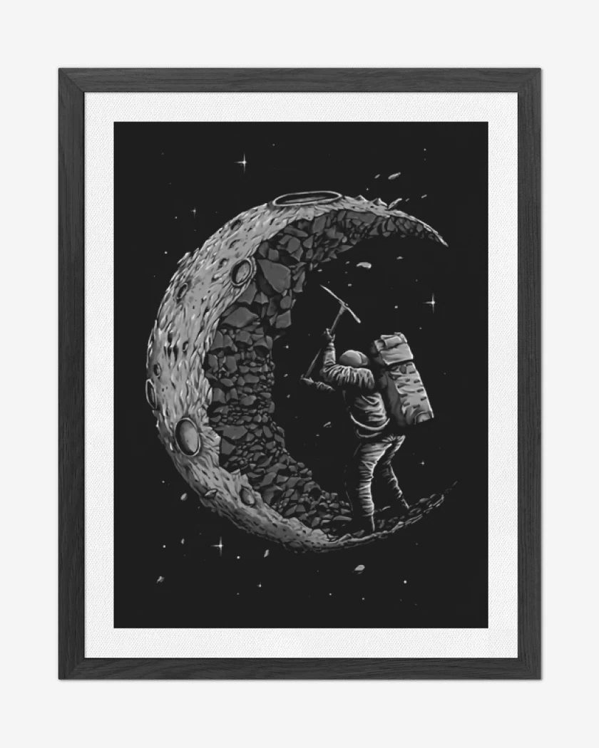 Cuadro decorativo Astro Minero 