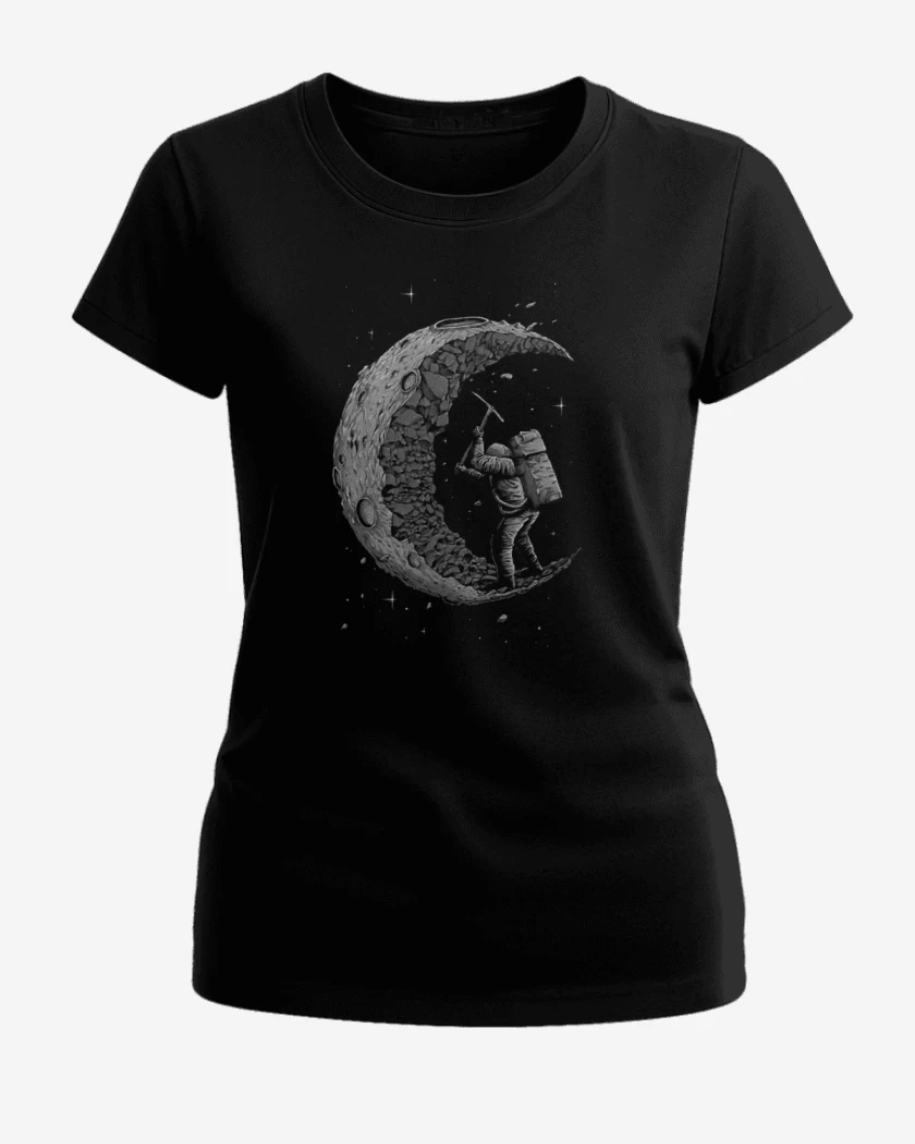 Polera de Mujer Negro de Astro Minero 
