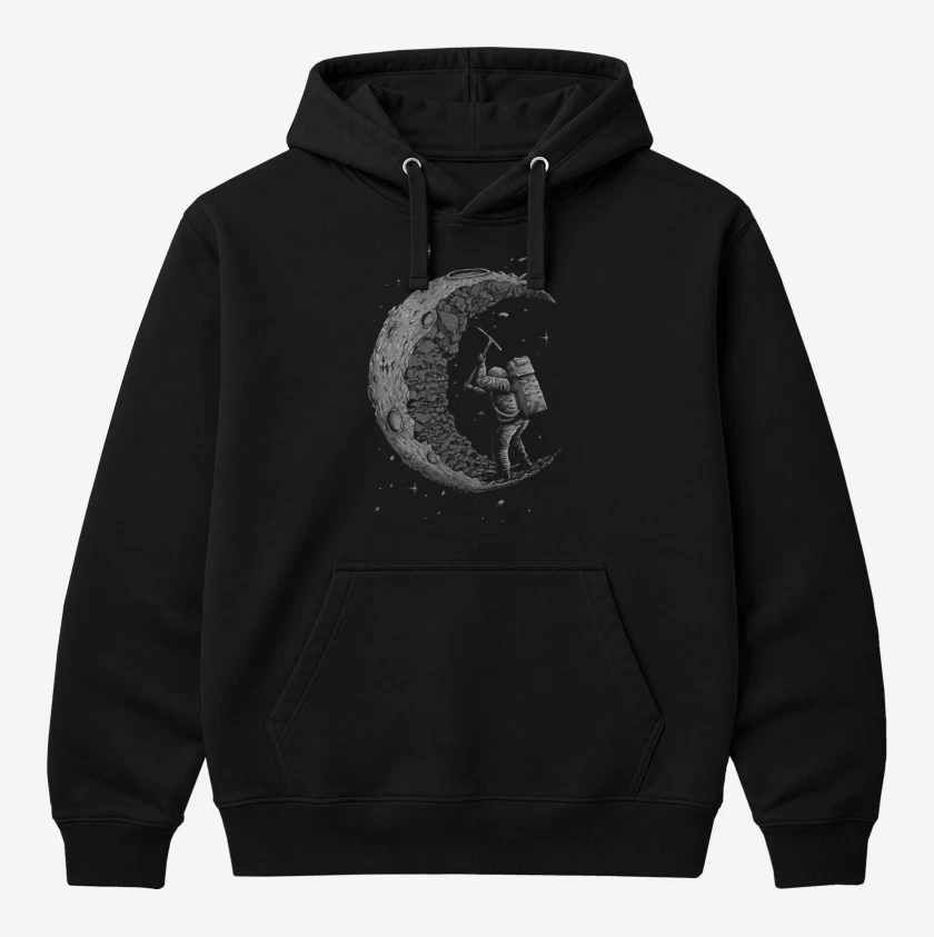 Polerón Canguro Negro de Astro Minero 
