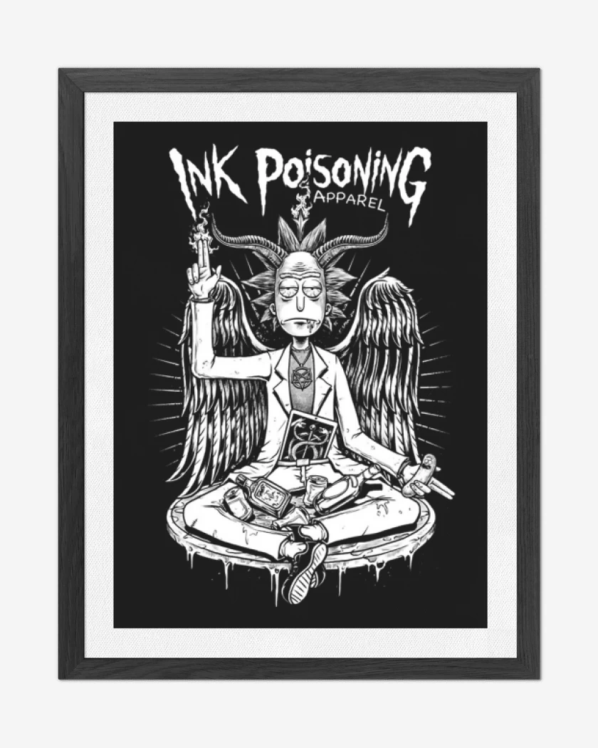 Cuadro decorativo Negro de Ink Poisoning