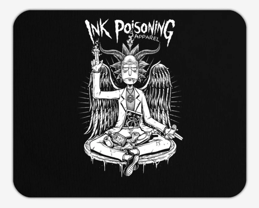 Mousepad Ink Poisoning
