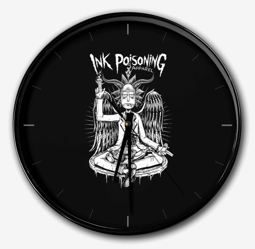 Reloj Negro de Ink Poisoning
