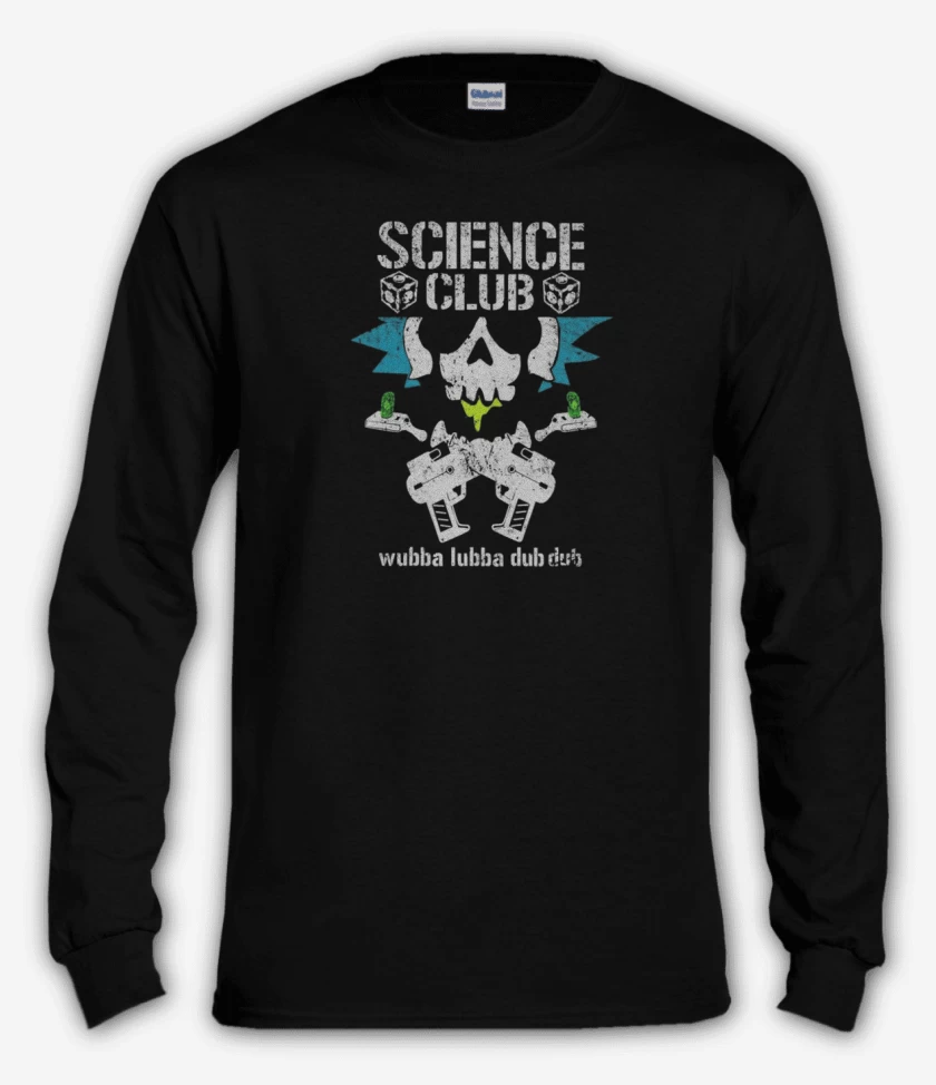 Polera manga larga SCIENCE CLUB 