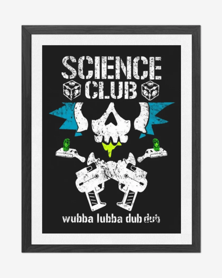 Cuadro decorativo Negro de SCIENCE CLUB 