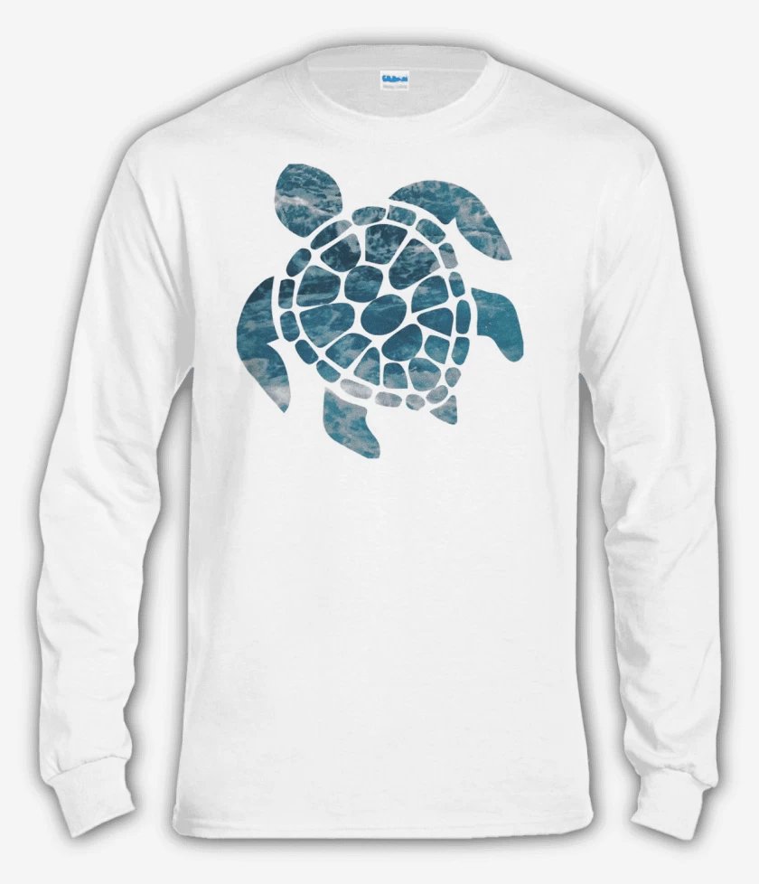 Polera manga larga Blanco de Tugamarina