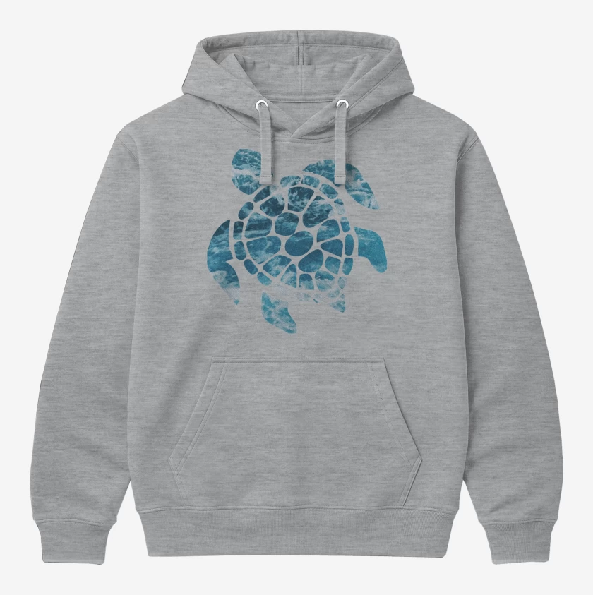 Polerón Canguro Gris Melange de Tugamarina