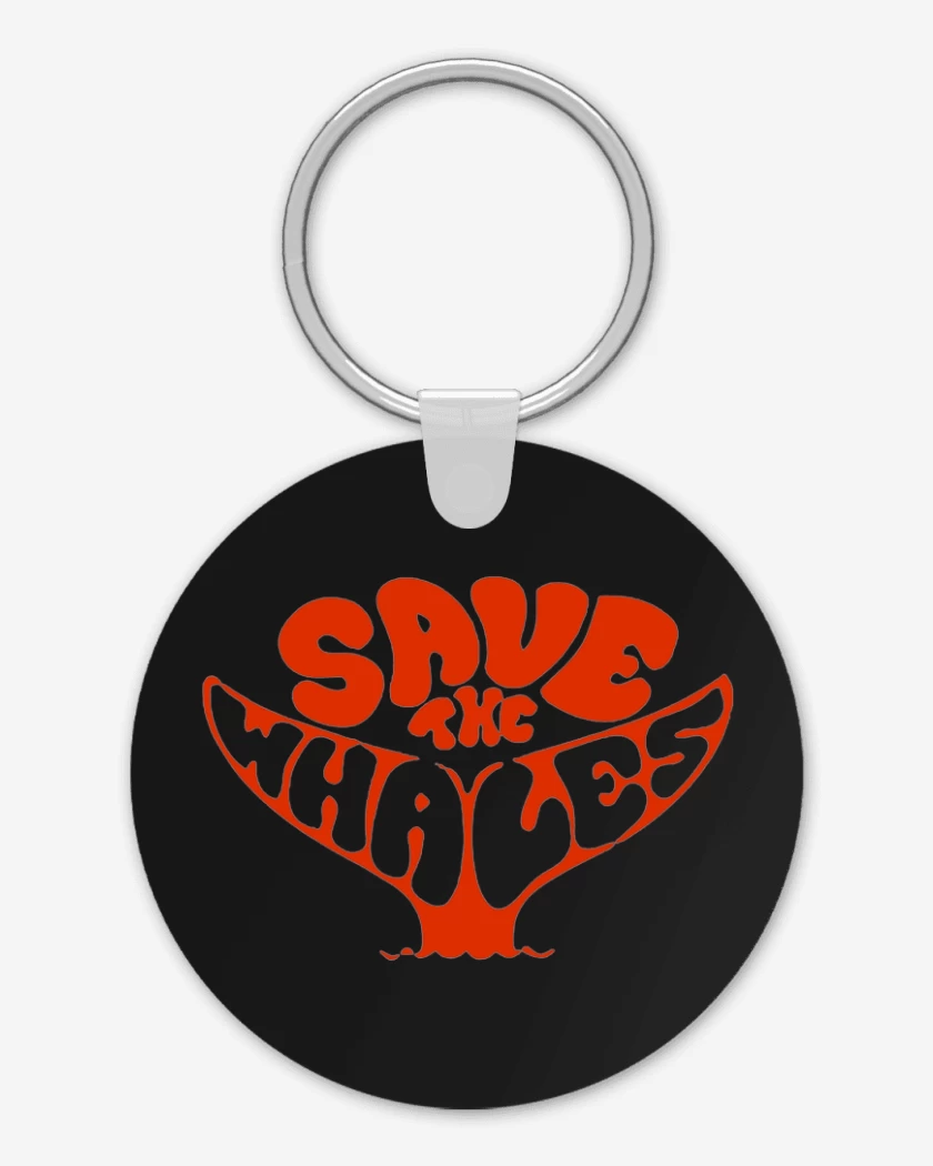 Llavero Save the whales 