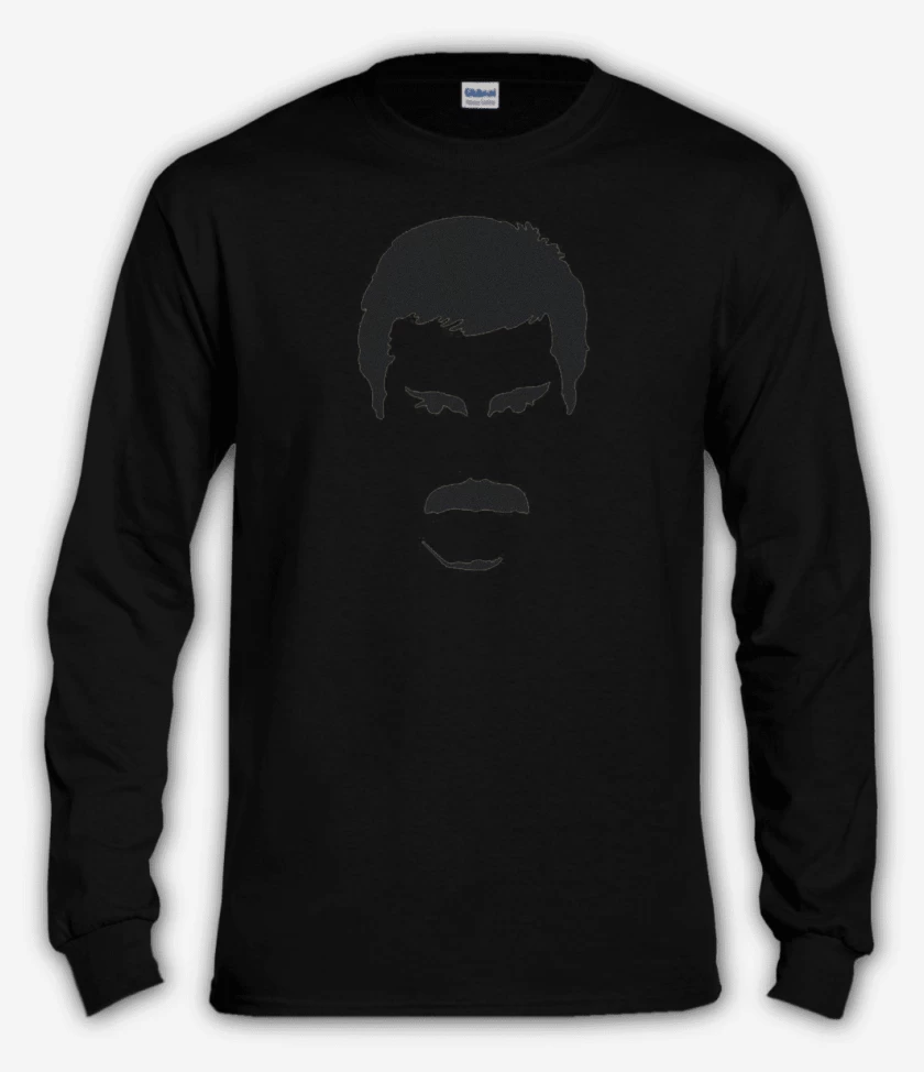 Polera manga larga Negro de Mercury 5 