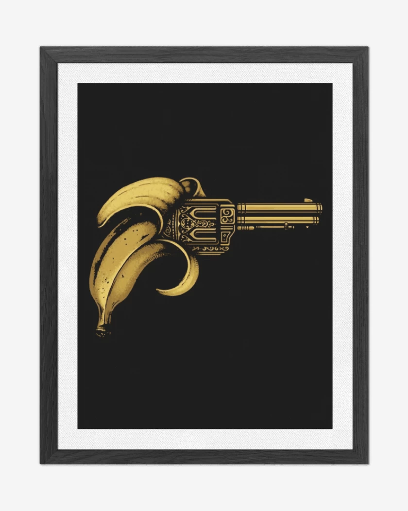 Cuadro decorativo Negro de Bang Banana 