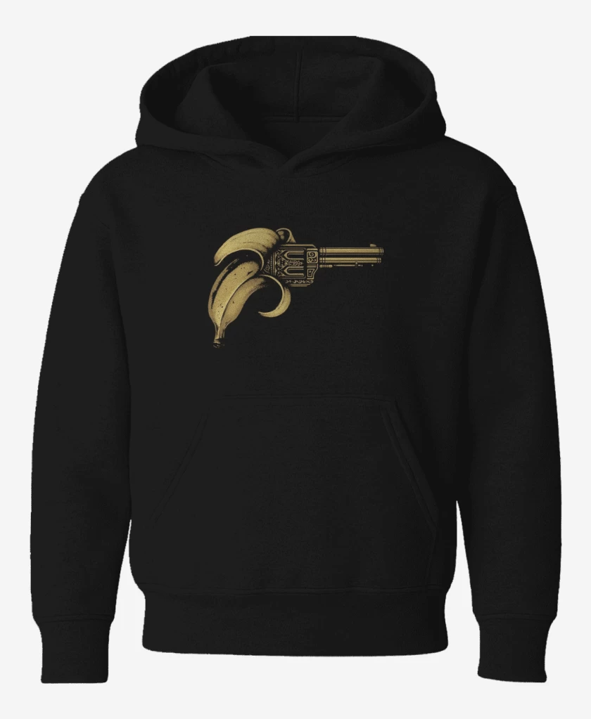 Poleron de niño Negro de Bang Banana 