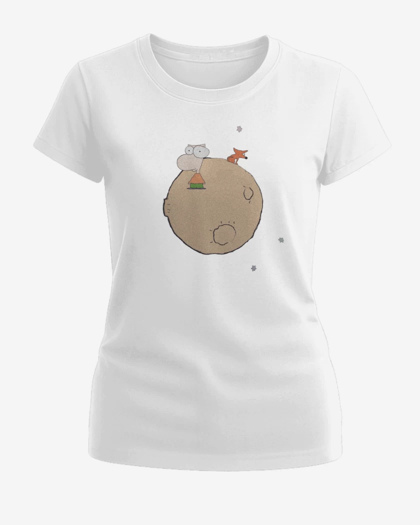 Polera de Mujer Blanco de Why Does My Heart Feel So Bad