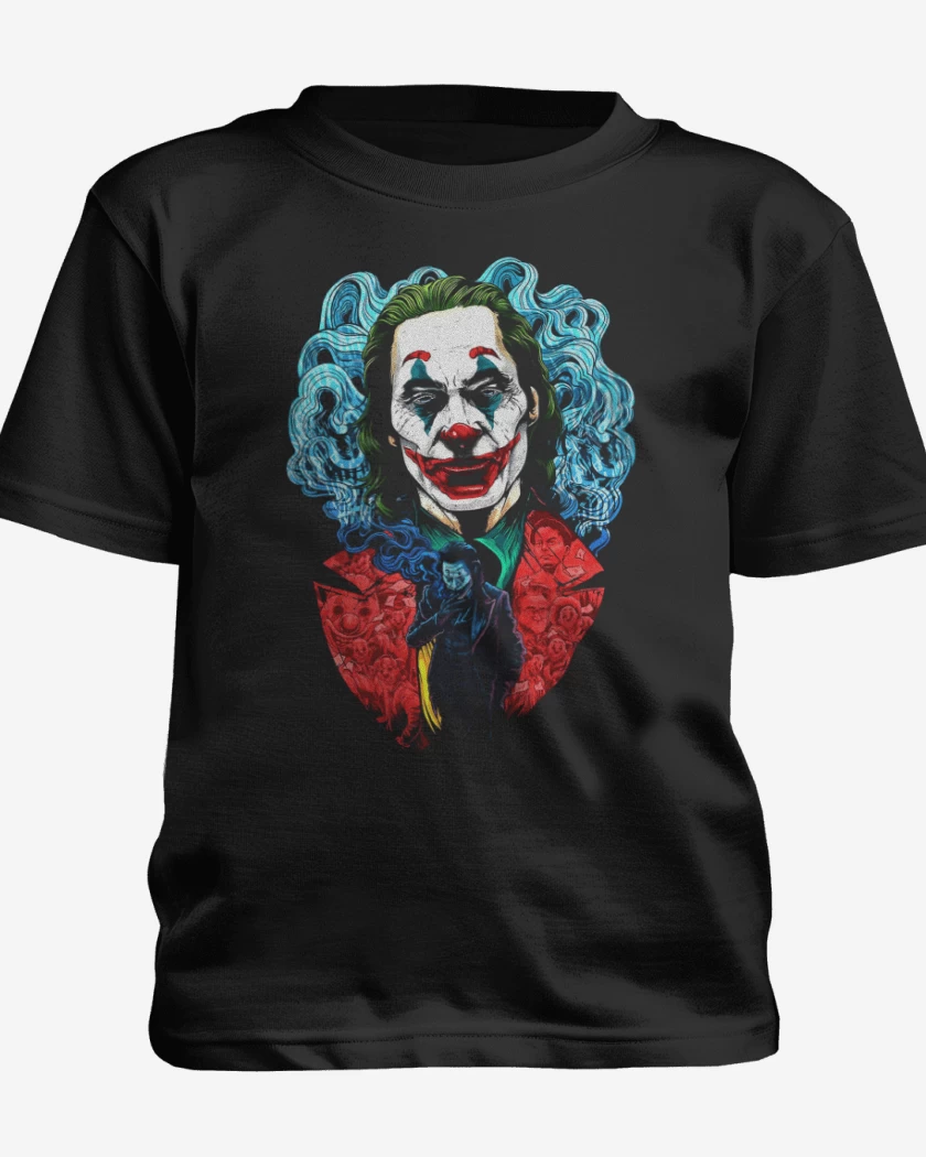 Polera de niño Negro de Phoenix Joker