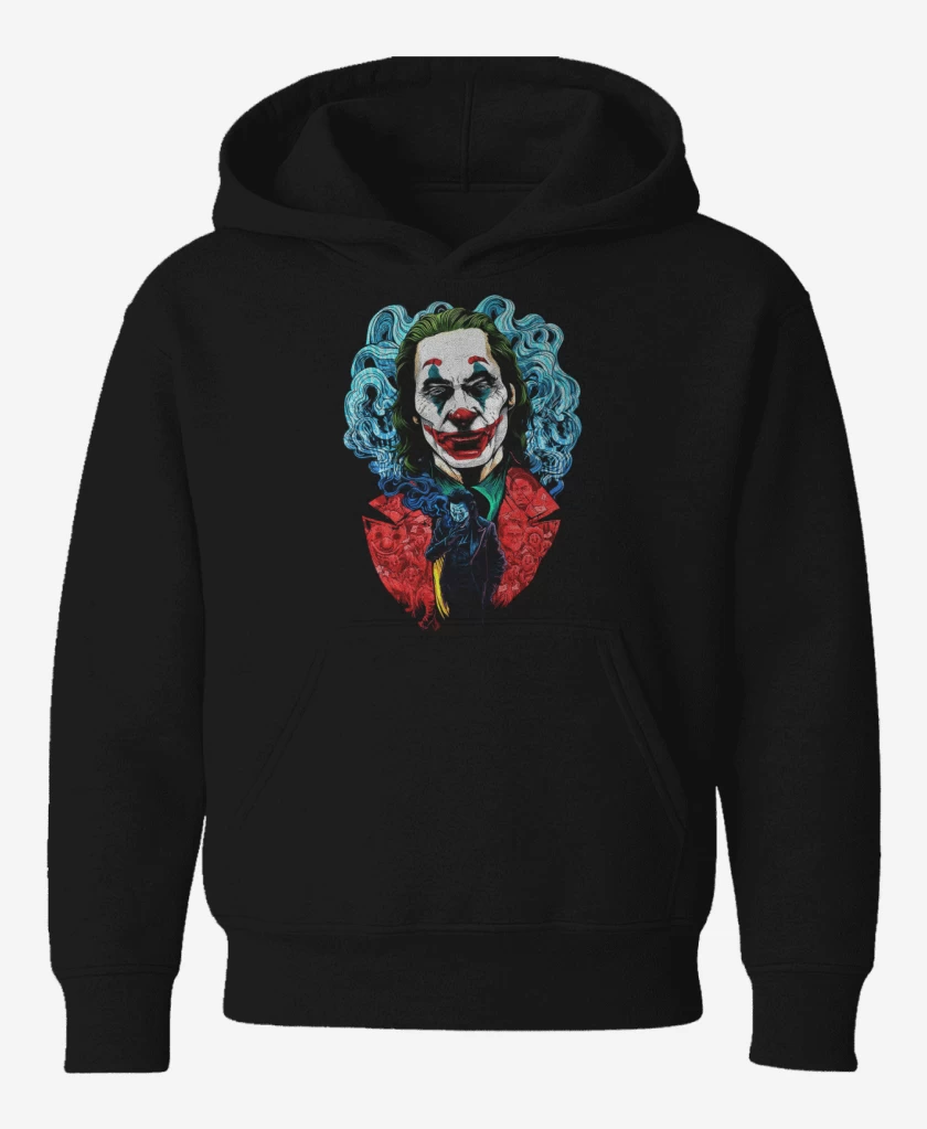 Poleron de niño Negro de Phoenix Joker