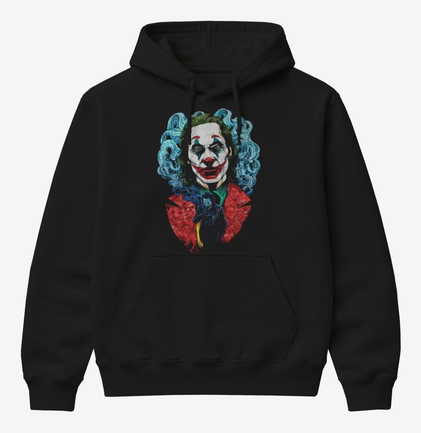 Poleron Canguro básico Negro de Phoenix Joker