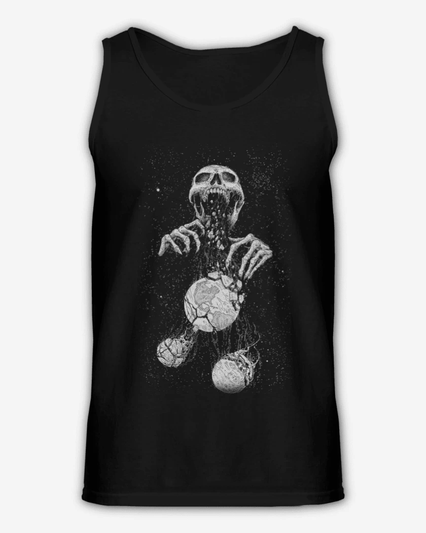 Sudadera Negro de Space skull