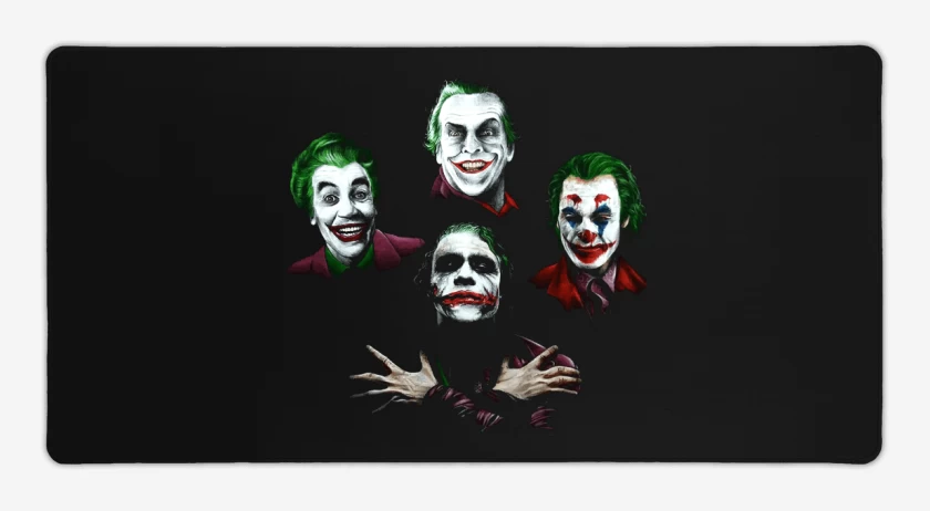 Mouse pad Gamer Negro de Jokeres