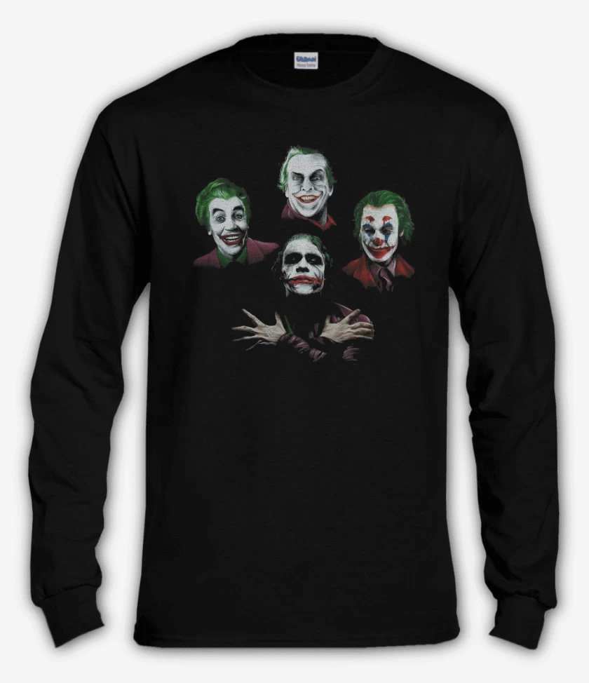 Polera manga larga Negro de Jokeres