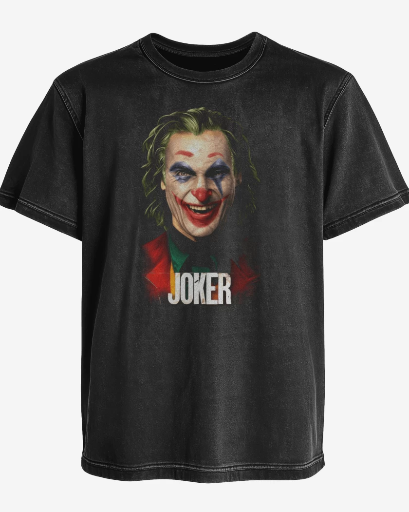 Polera desgastada Negro de el bromas