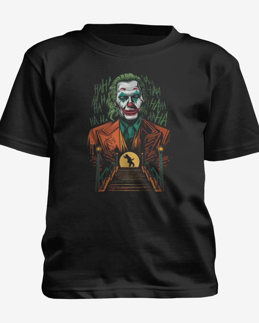 Polera de niño Negro de joaquin joke