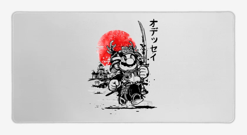 Mouse pad Gamer Super bigote japones