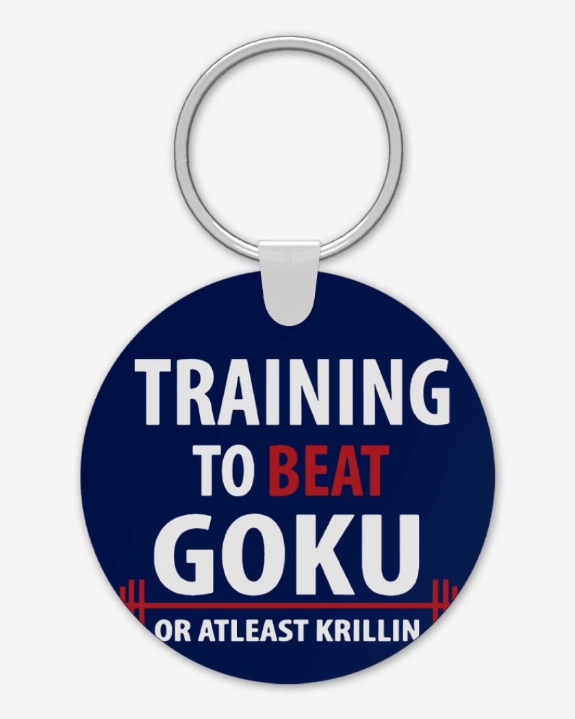 Llavero Training to beat Goku