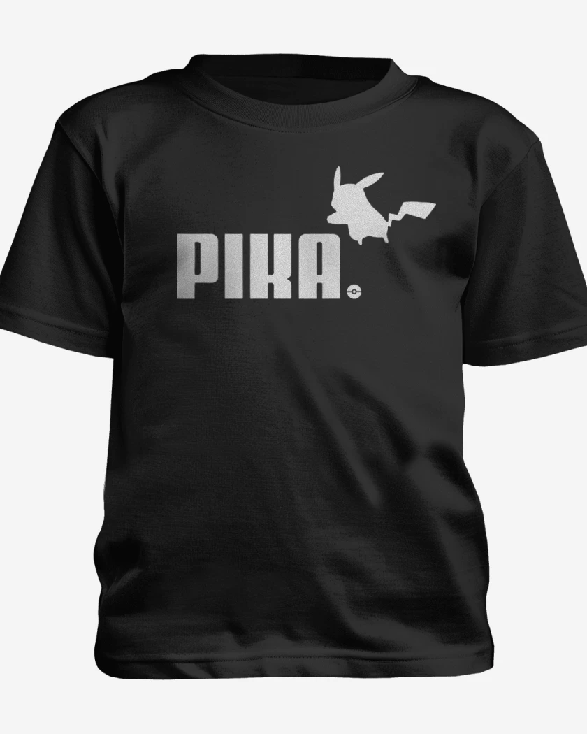 Polera de niño Negro de Pika