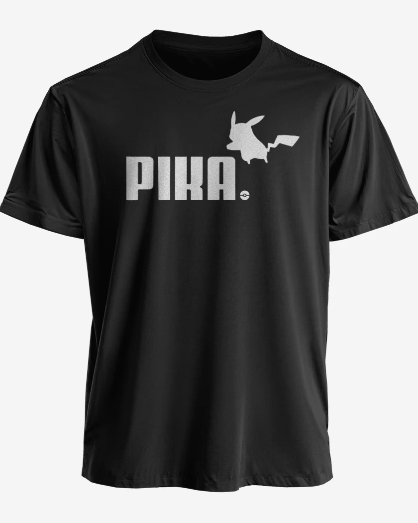 Polera premium Negro de Pika