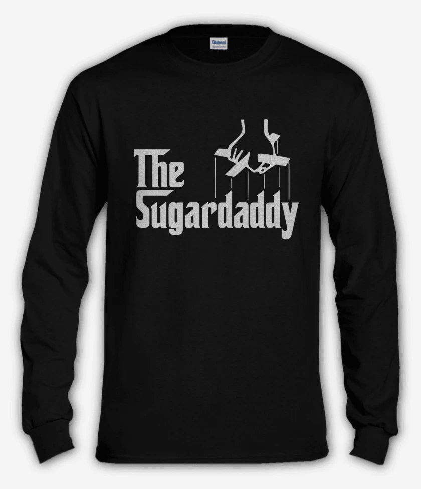 Polera manga larga Negro de The sugar daddy
