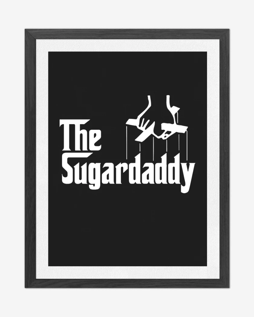 Cuadro decorativo Negro de The sugar daddy