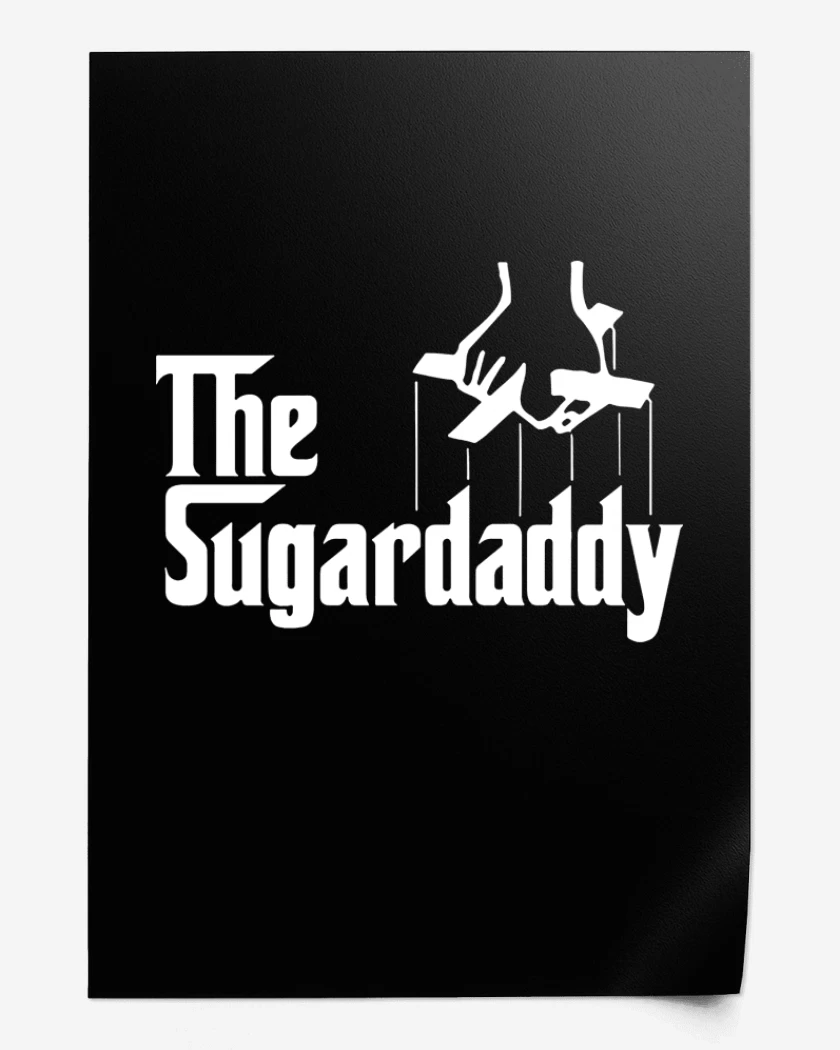 Print The sugar daddy