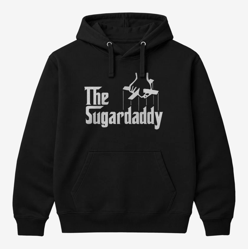 Polerón Canguro Negro de The sugar daddy
