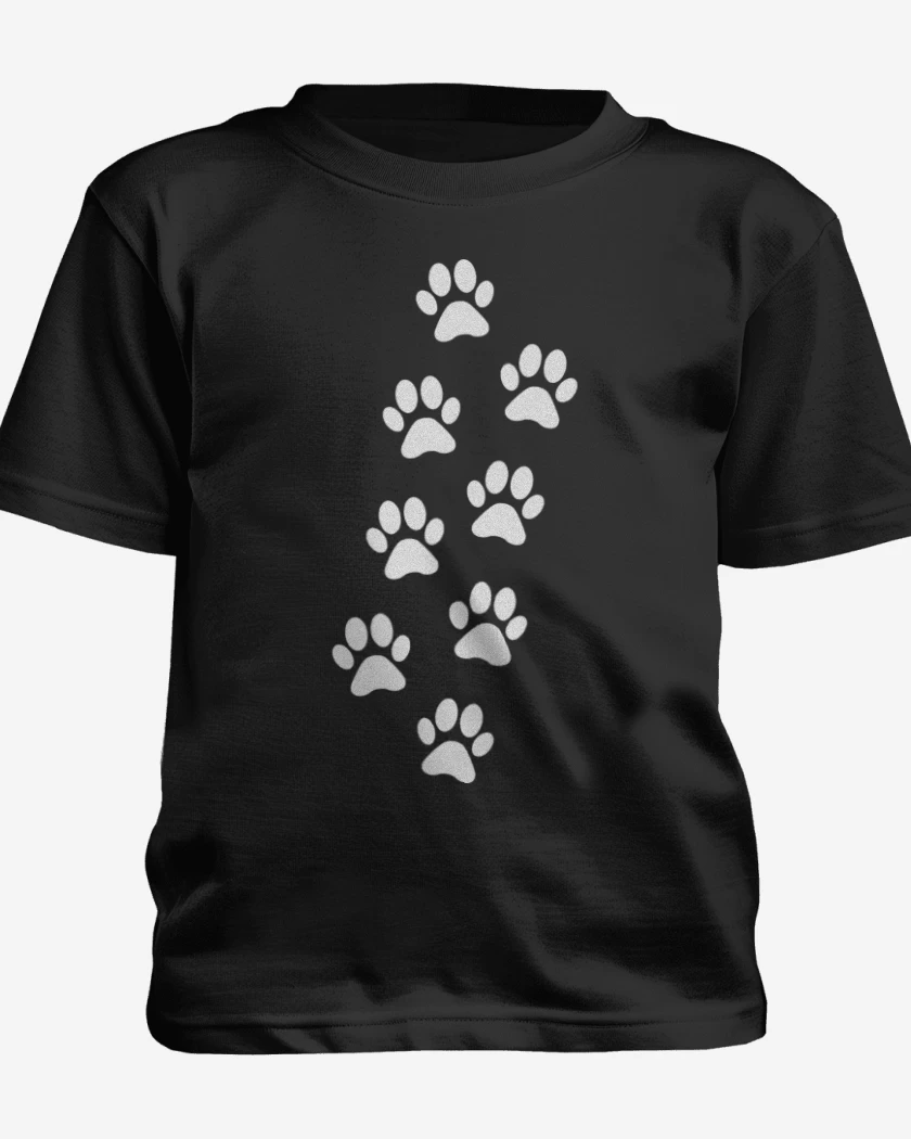 Polera de niño Negro de Patitas