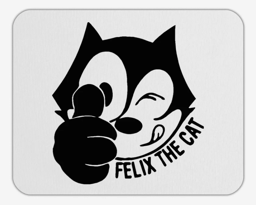 Mousepad Felix el gato