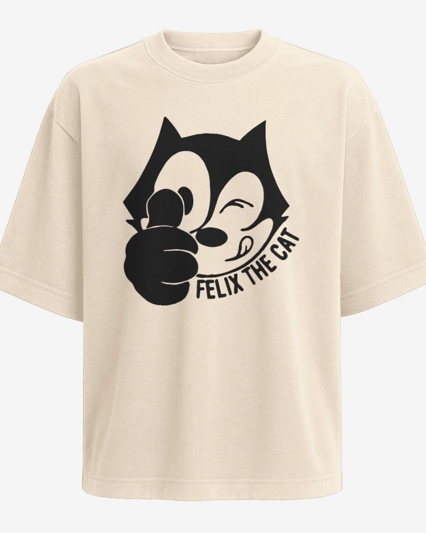 Polera Oversize Felix el gato