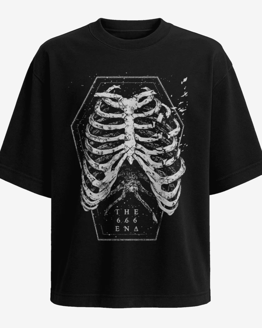 Polera Oversize Huesos