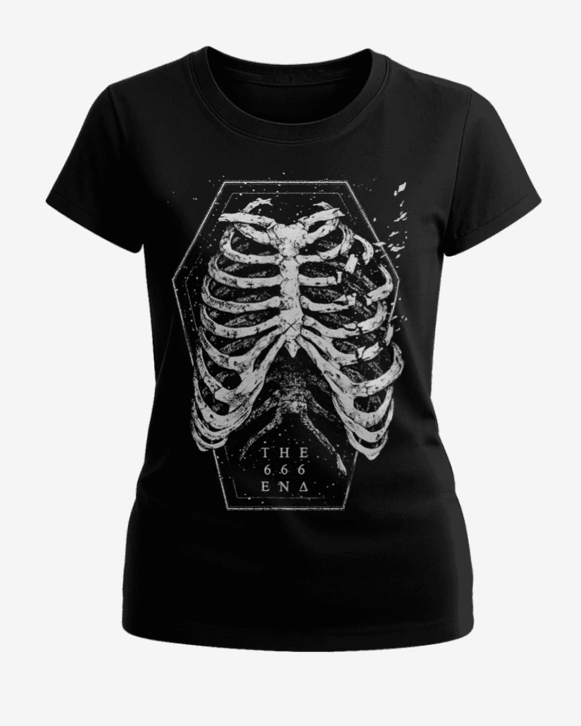 Polera de Mujer Negro de Huesos