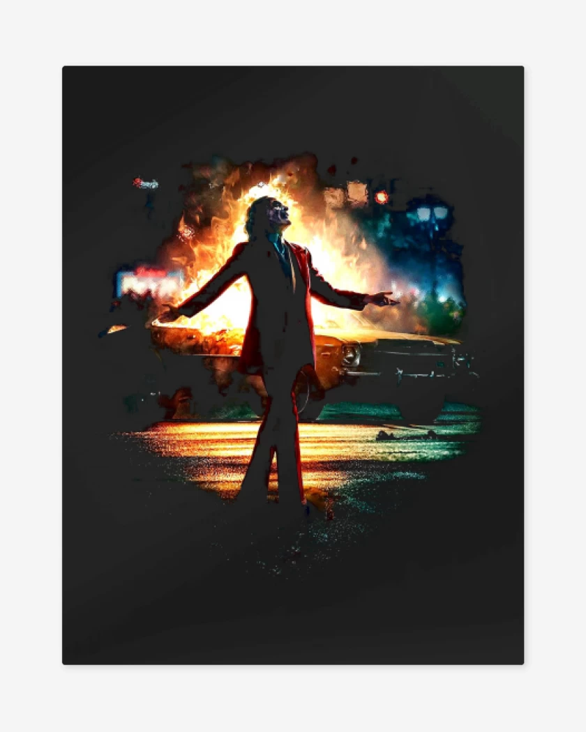 Print metalico Negro de Joe Kerr 2