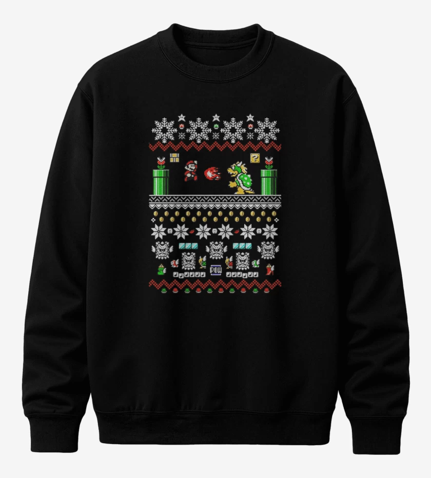 Poleron polo Super bigote Navideño