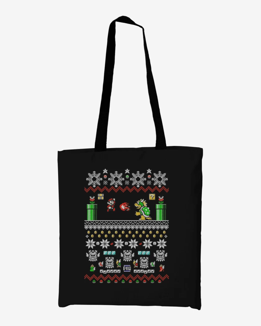 Totebag Super bigote Navideño