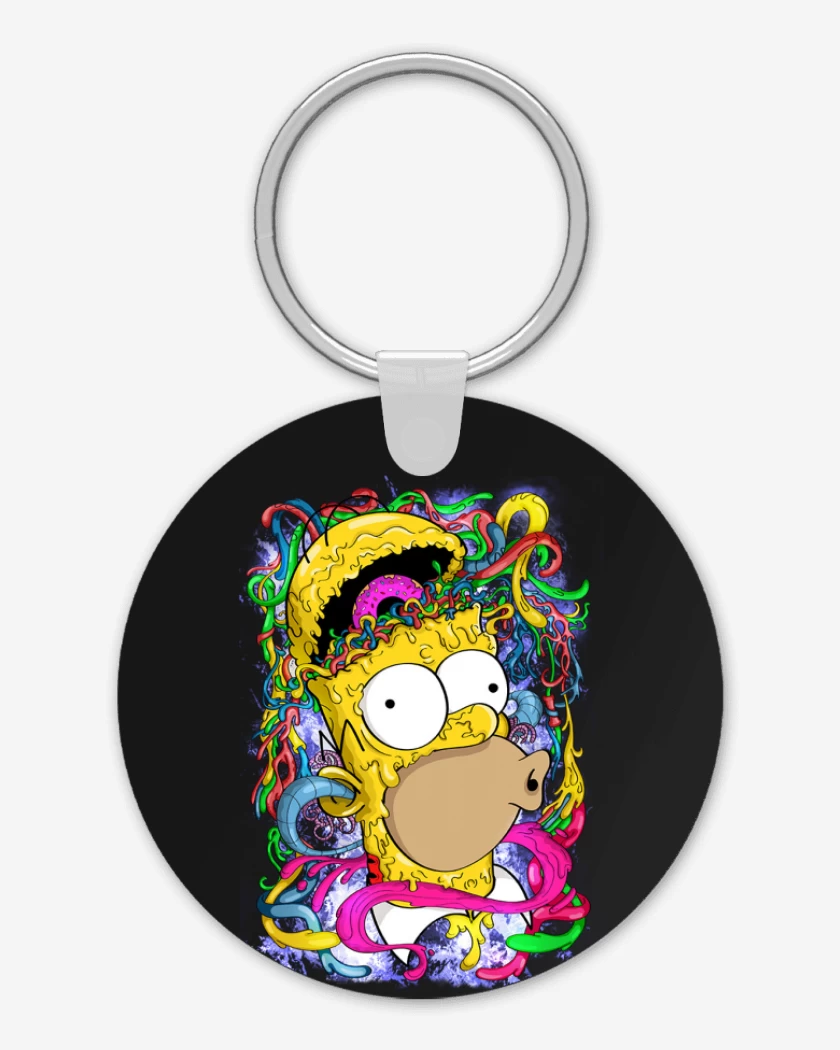 Llavero Negro de Homerazo