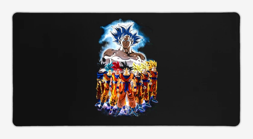 Mouse pad Gamer Negro de Gokuses