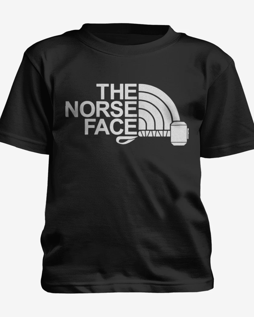 Polera de niño Negro de The Norse Face