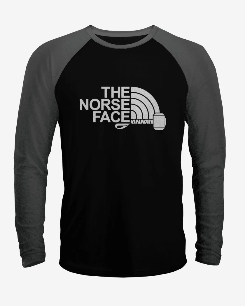 Polera Raglan The Norse Face