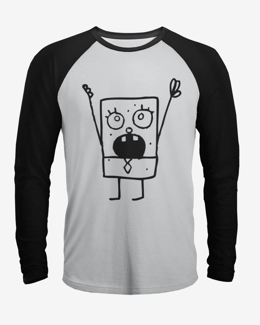 Polera Raglan Bob Esponja