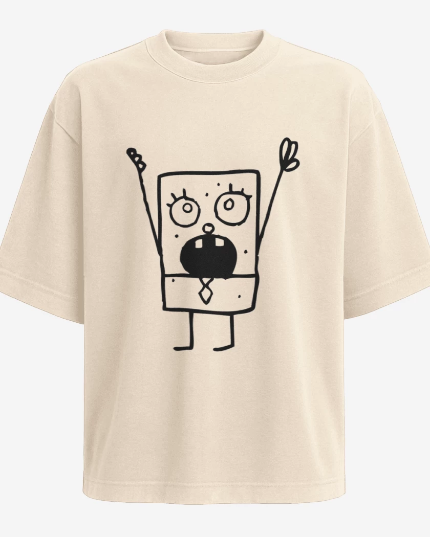 Polera Oversize Bob Esponja