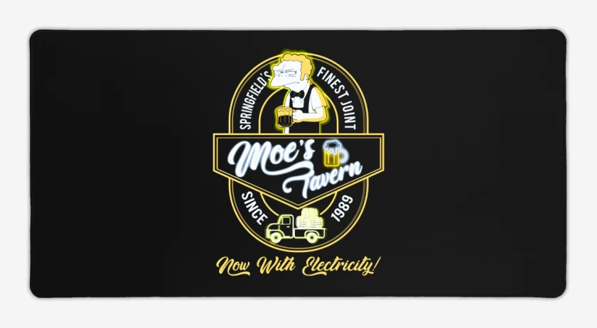 Mouse pad Gamer Negro de Moes tavern