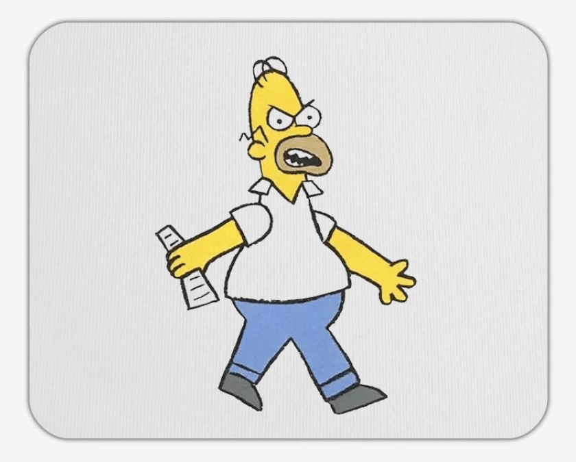 Mousepad Papá enojado